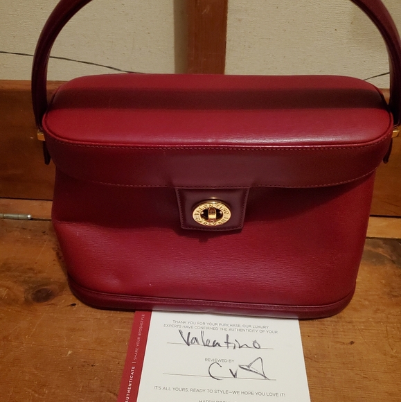 1960s Valentino Garavani Top Handle Satchel. COAs(2) - Picture 2 of 11